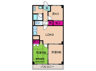 シャトー林の物件間取画像